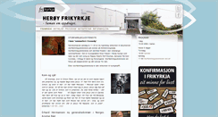 Desktop Screenshot of frikyrkja.net