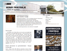 Tablet Screenshot of frikyrkja.net